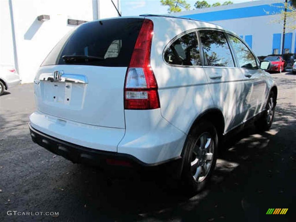 2007 CR-V EX-L - Taffeta White / Gray photo #2