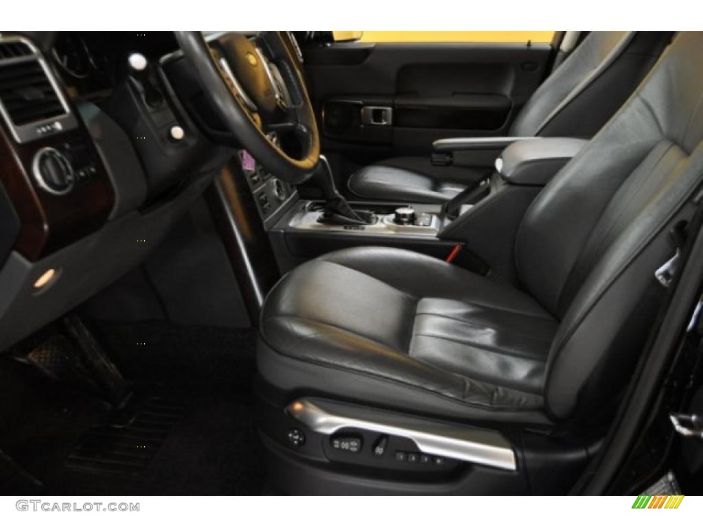 2007 Range Rover HSE - Java Black Pearl / Charcoal photo #15