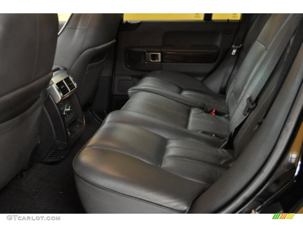 2007 Range Rover HSE - Java Black Pearl / Charcoal photo #16