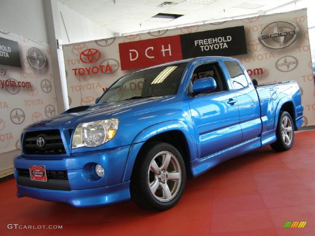 2006 Tacoma X-Runner - Speedway Blue / Graphite Gray photo #1