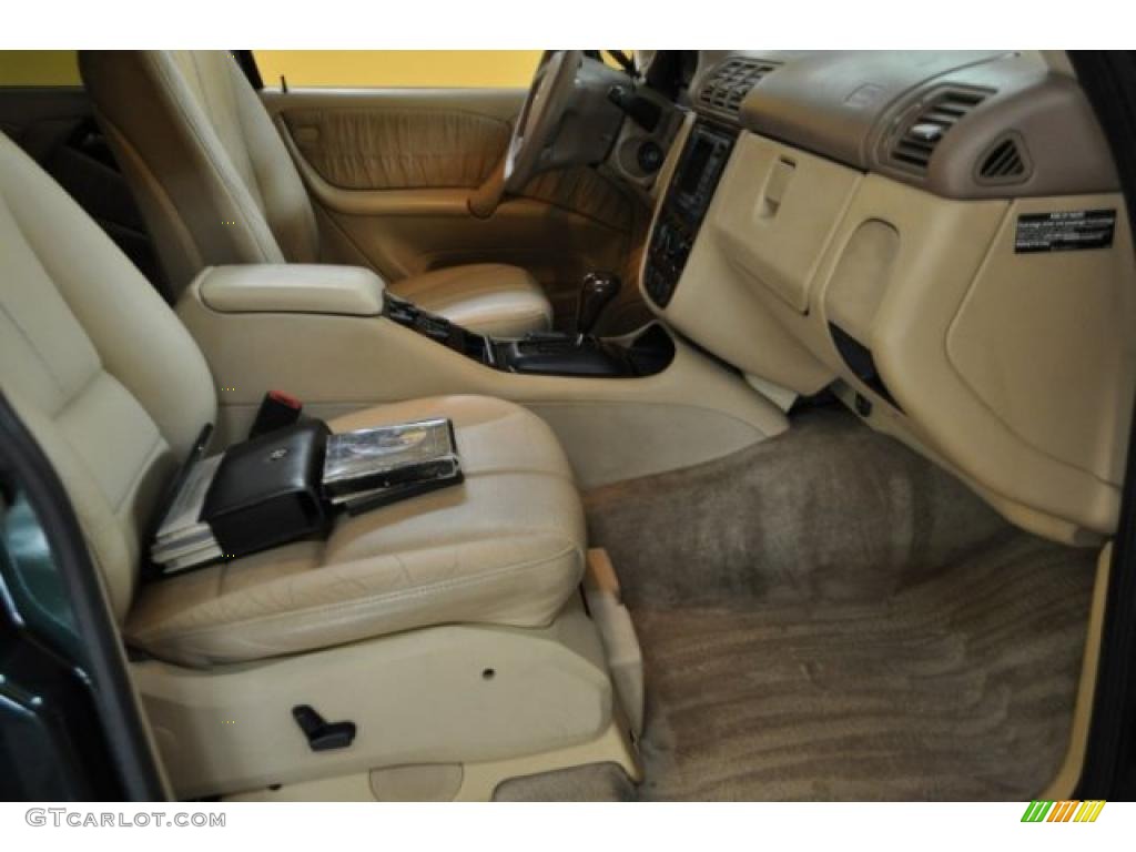2001 ML 430 4Matic - Cypress Green Metallic / Java photo #16