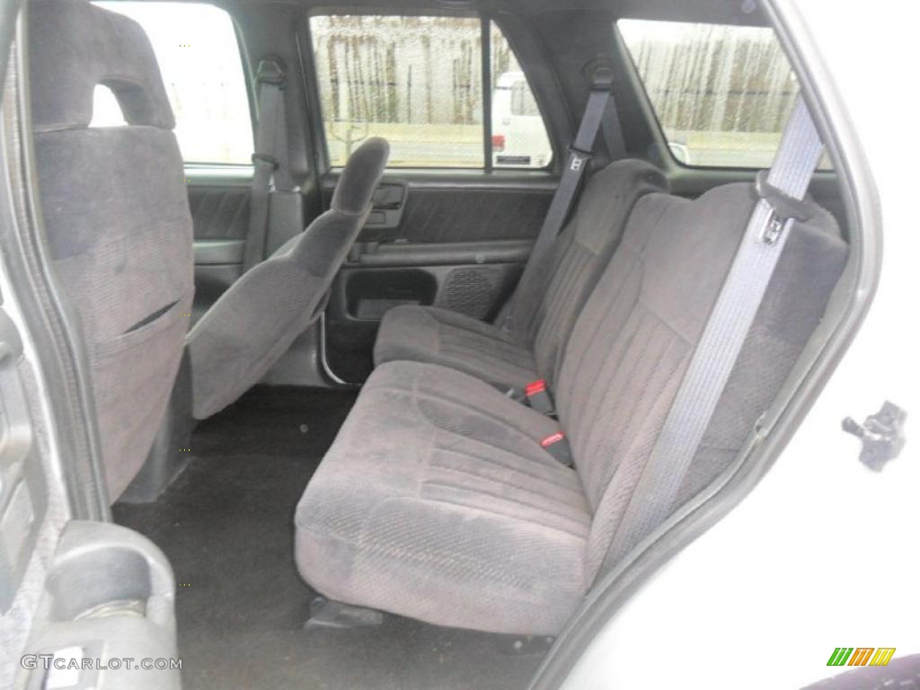 Ebony Interior 1995 Chevrolet Blazer LS Photo #46762953