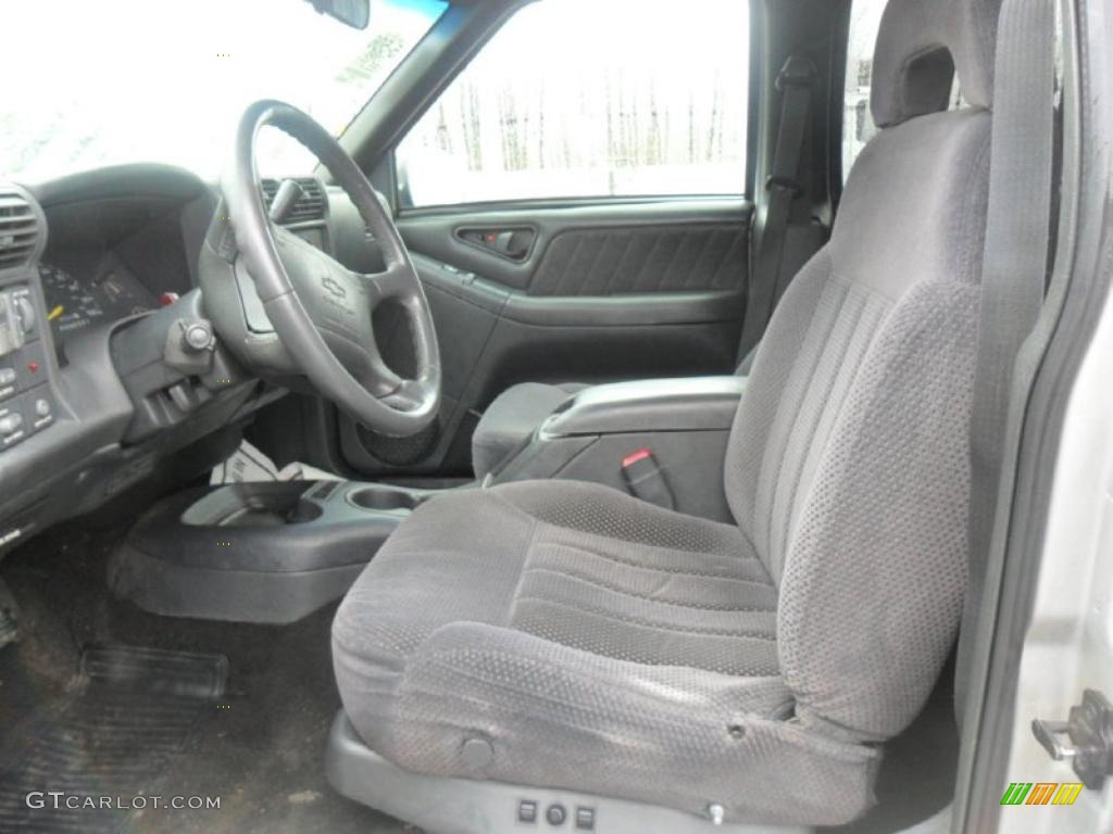 Ebony Interior 1995 Chevrolet Blazer LS Photo #46762998