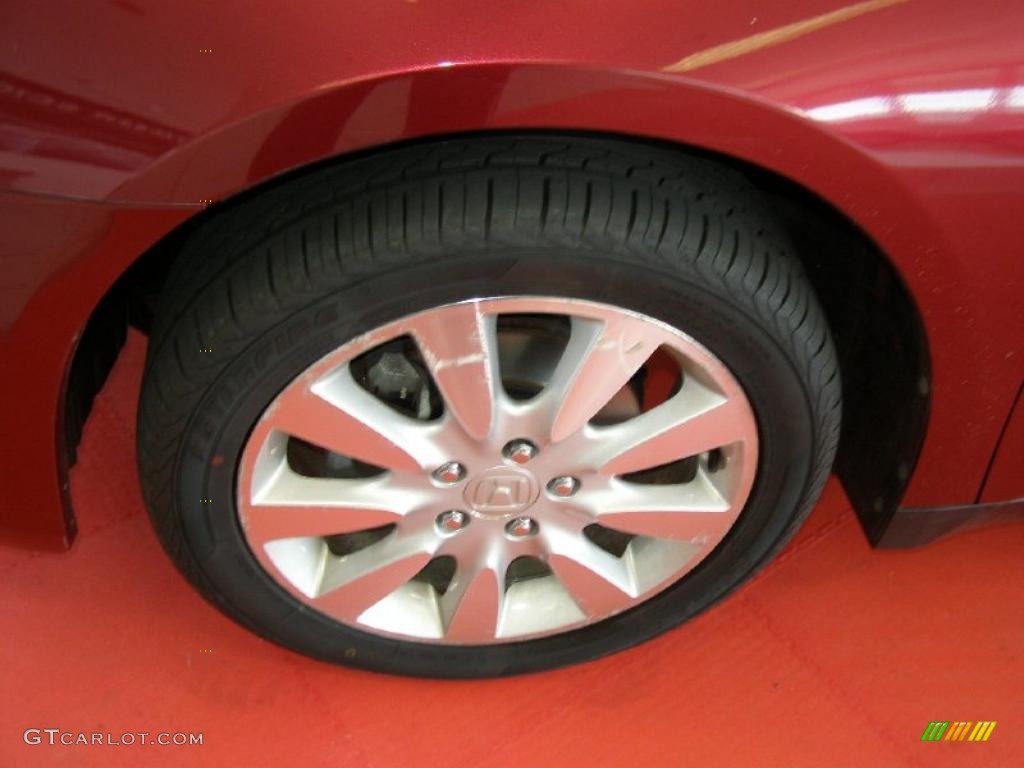 2006 Accord LX V6 Sedan - Redondo Red Pearl / Gray photo #3