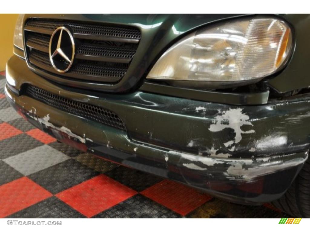 2001 ML 430 4Matic - Cypress Green Metallic / Java photo #24
