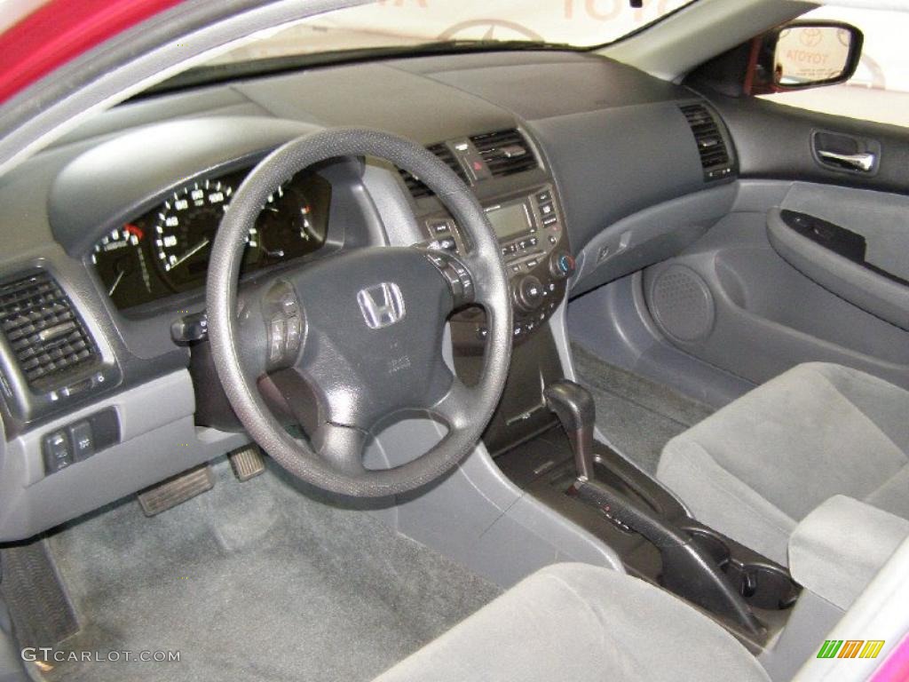 Gray Interior 2006 Honda Accord LX V6 Sedan Photo #46763184