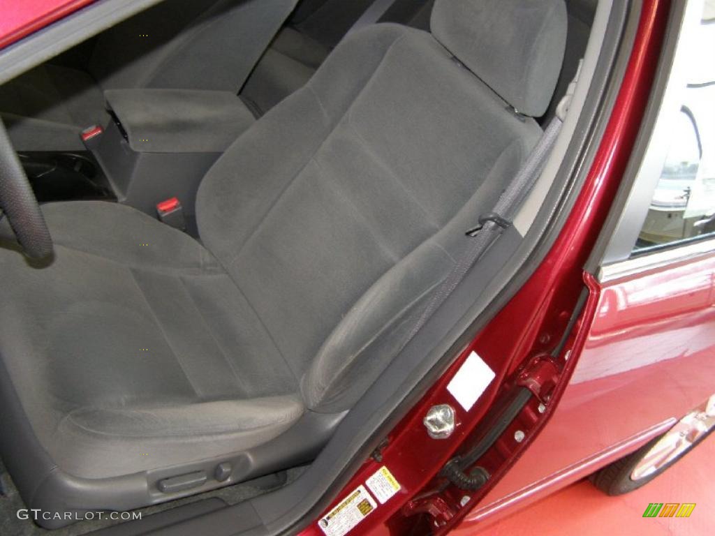 2006 Accord LX V6 Sedan - Redondo Red Pearl / Gray photo #18