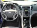 Gray 2011 Hyundai Sonata SE Dashboard