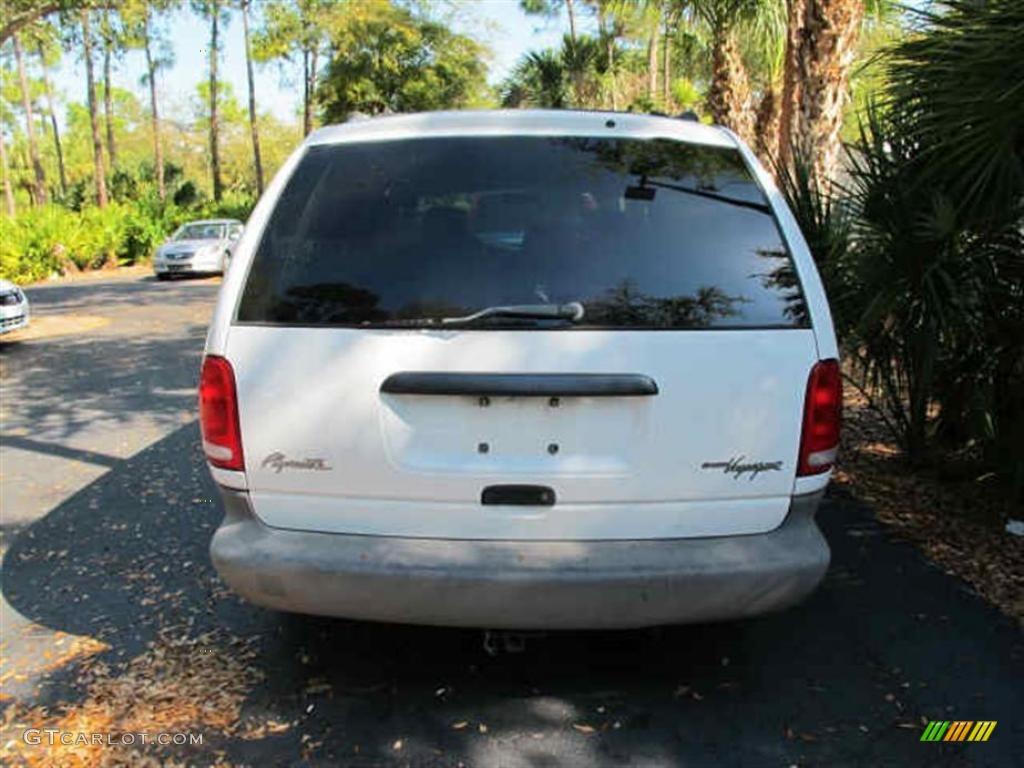 1999 Grand Voyager  - Bright White / Mist Gray photo #4