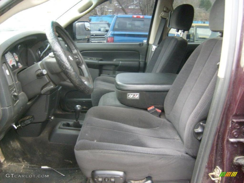 Dark Slate Gray Interior 2004 Dodge Ram 3500 Slt Quad Cab