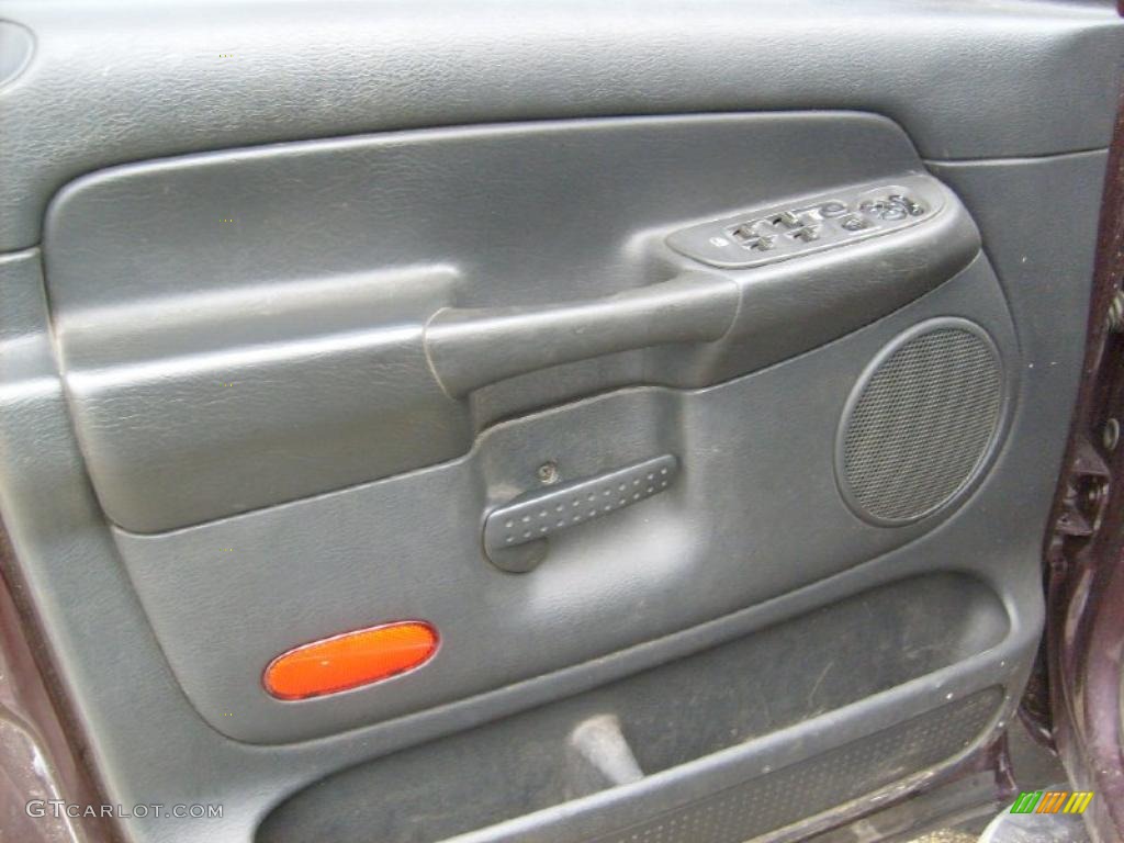 2004 Ram 3500 SLT Quad Cab 4x4 Dually - Deep Molten Red Metallic / Dark Slate Gray photo #13