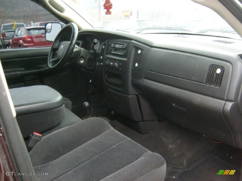 2004 Ram 3500 SLT Quad Cab 4x4 Dually - Deep Molten Red Metallic / Dark Slate Gray photo #18