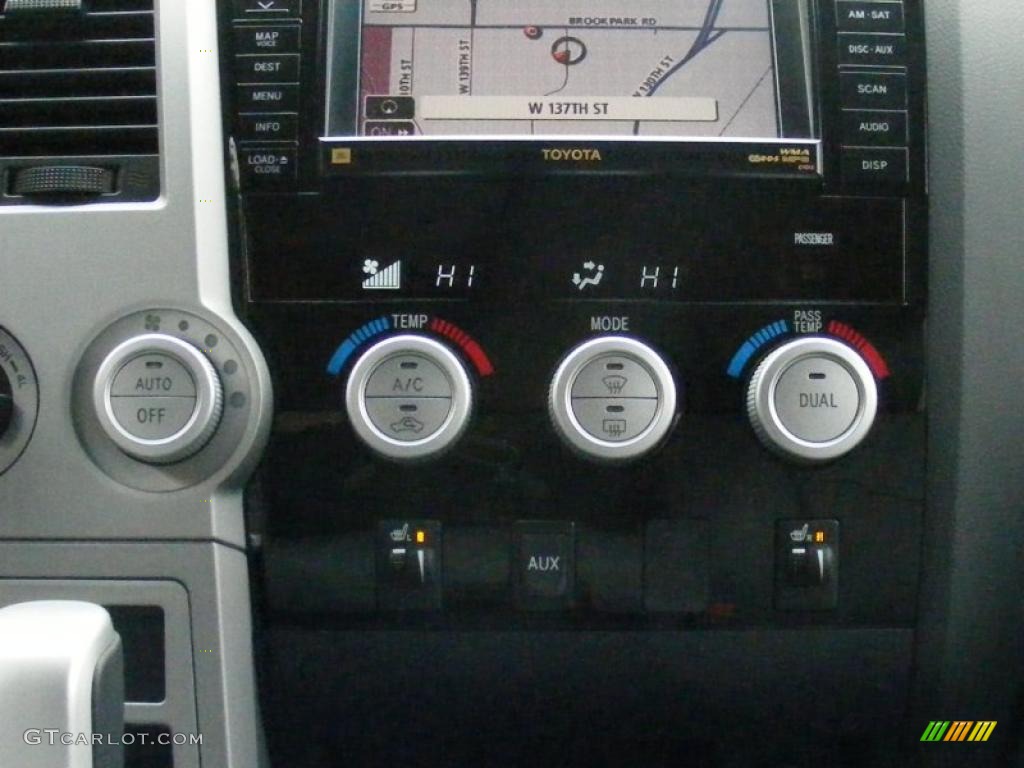 2009 Toyota Tundra Limited CrewMax 4x4 Controls Photo #46763967