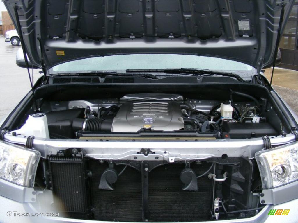 2009 Toyota Tundra Limited CrewMax 4x4 5.7 Liter Flex-Fuel DOHC 32-Valve i-Force VVT-i V8 Engine Photo #46764087