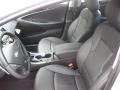 2011 Hyundai Sonata Black Interior Interior Photo