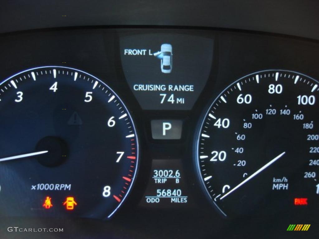 2008 Lexus LS 460 Gauges Photo #46764741