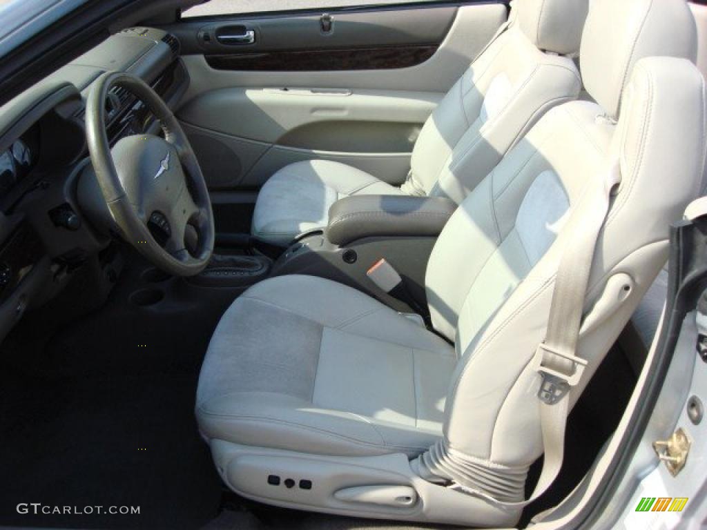 Light Taupe Interior 2006 Chrysler Sebring Limited Convertible Photo #46765335