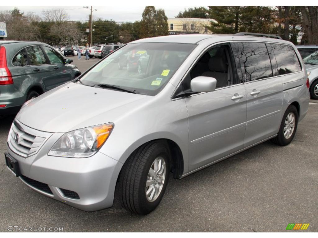 Alabaster Silver Metallic 2010 Honda Odyssey EX Exterior Photo #46766241