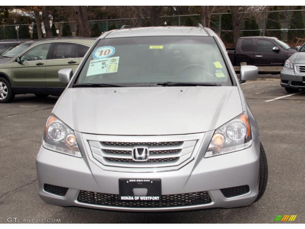 2010 Odyssey EX - Alabaster Silver Metallic / Gray photo #2