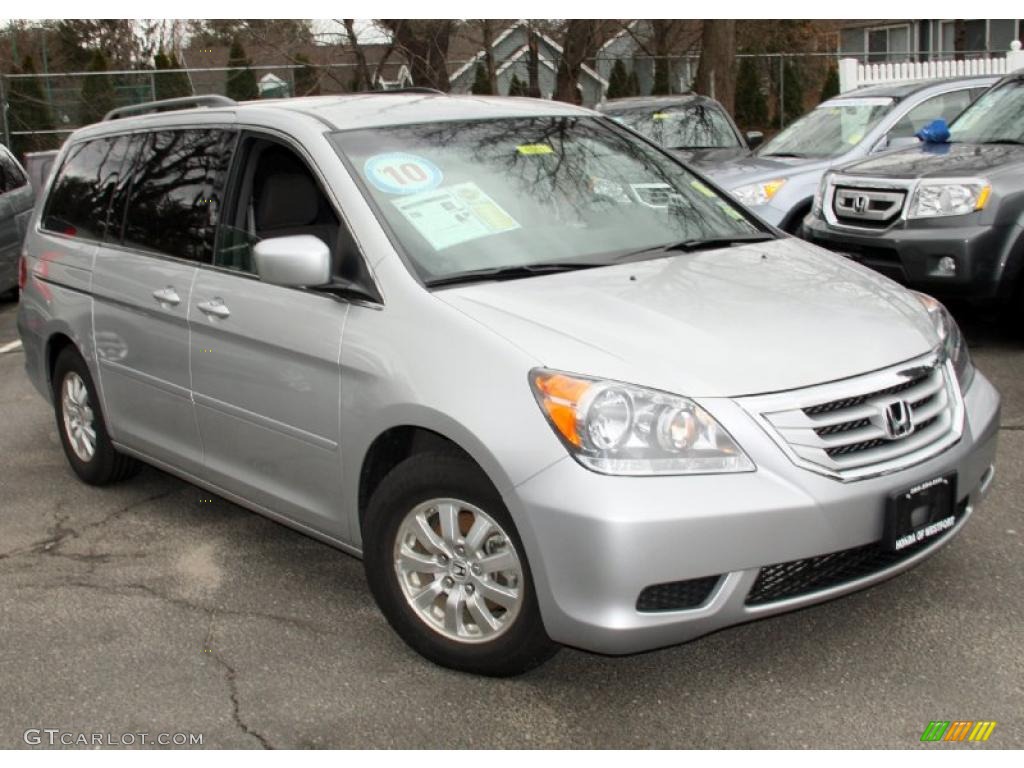 2010 Odyssey EX - Alabaster Silver Metallic / Gray photo #3