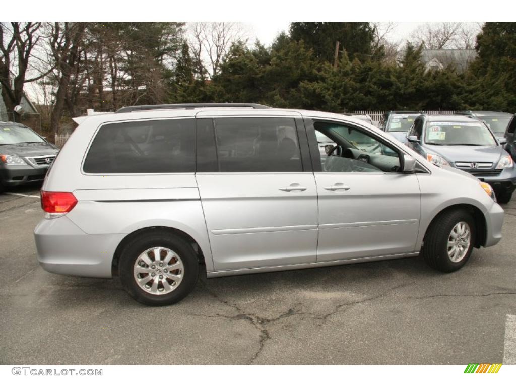 Alabaster Silver Metallic 2010 Honda Odyssey EX Exterior Photo #46766301