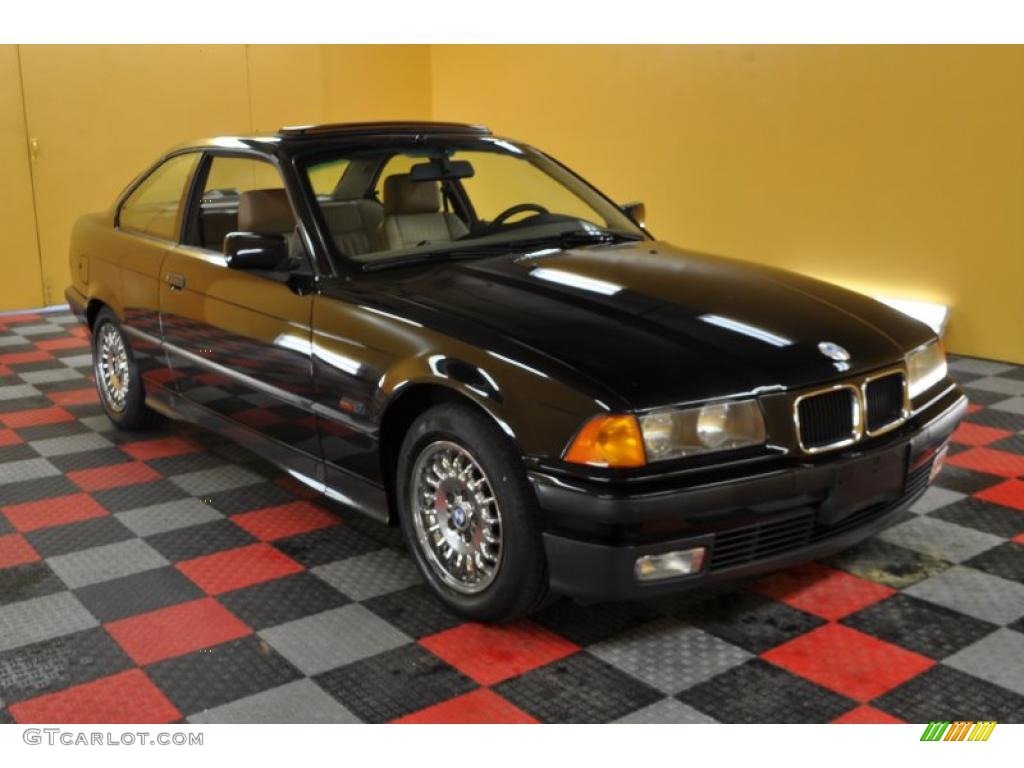 1995 Jet Black BMW 3 Series 325is #46750292 | GTCarLot.com Car Color Galleries