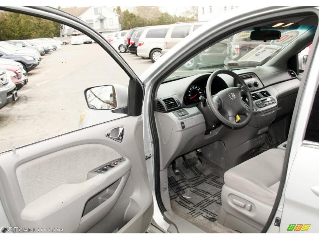2010 Odyssey EX - Alabaster Silver Metallic / Gray photo #12