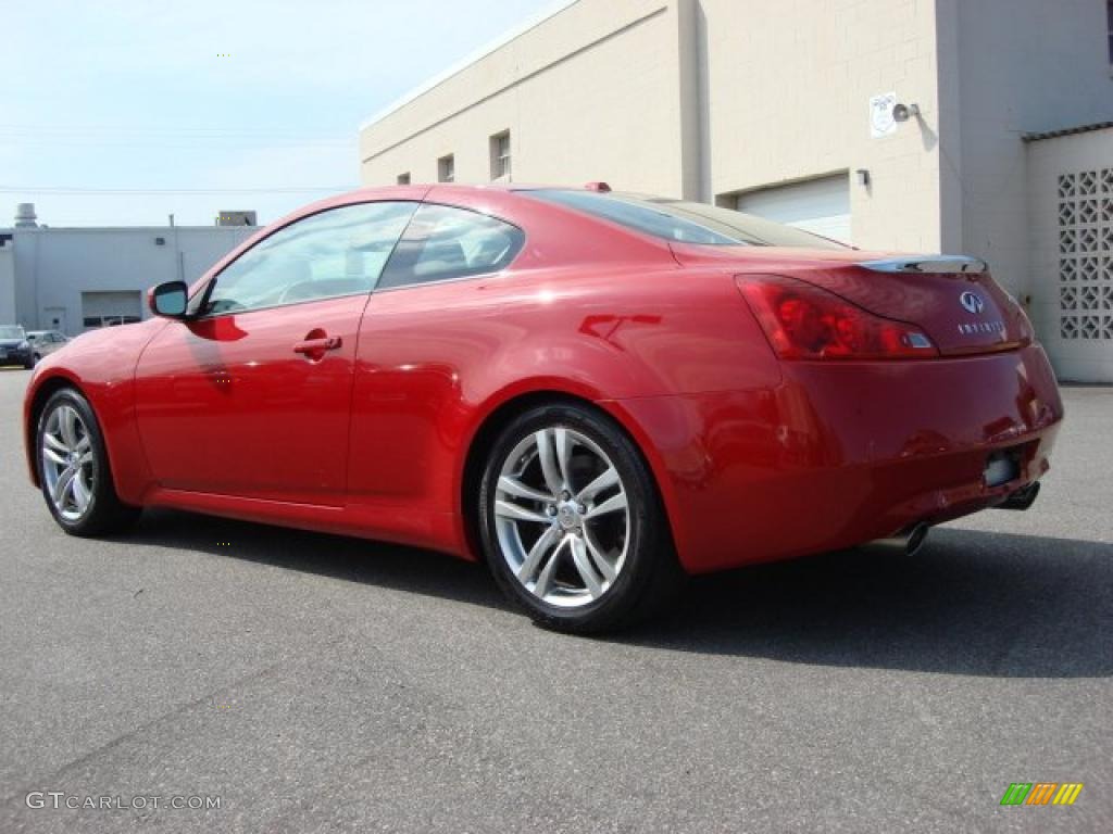 Vibrant Red 2008 Infiniti G 37 Journey Coupe Exterior Photo #46766409