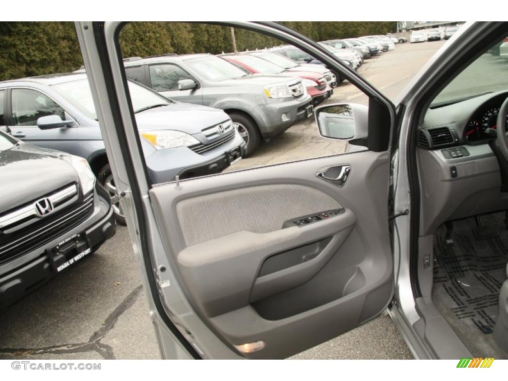 2010 Odyssey EX - Alabaster Silver Metallic / Gray photo #15