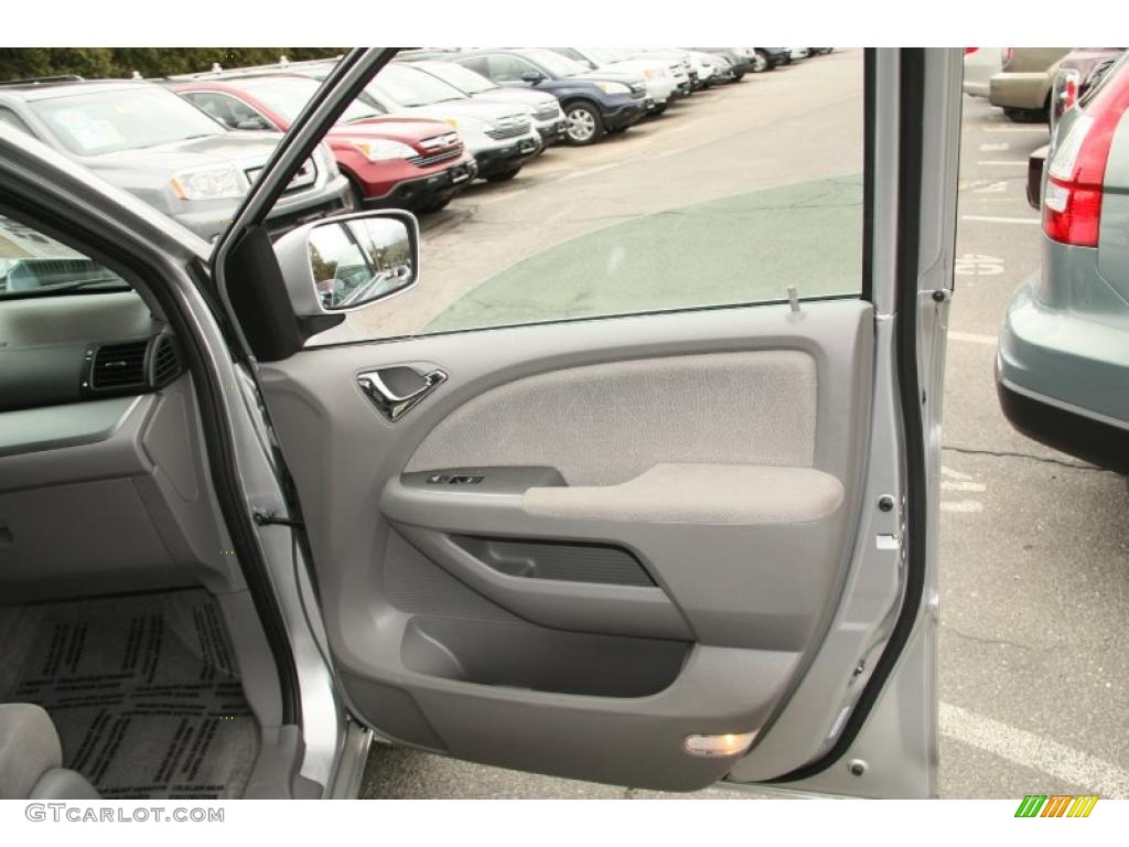 2010 Odyssey EX - Alabaster Silver Metallic / Gray photo #16