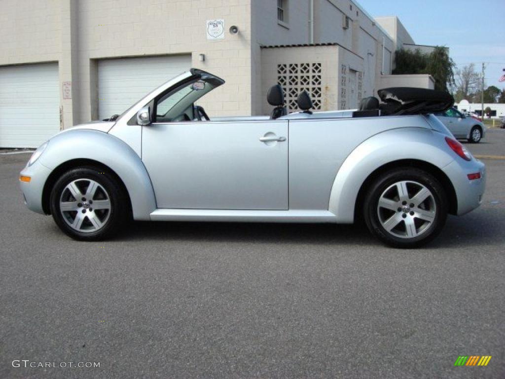 Reflex Silver 2007 Volkswagen New Beetle 2.5 Convertible Exterior Photo #46766814