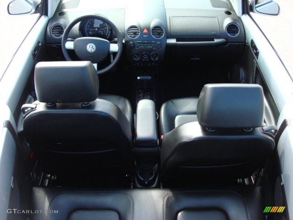 Black Interior 2007 Volkswagen New Beetle 2.5 Convertible Photo #46766907