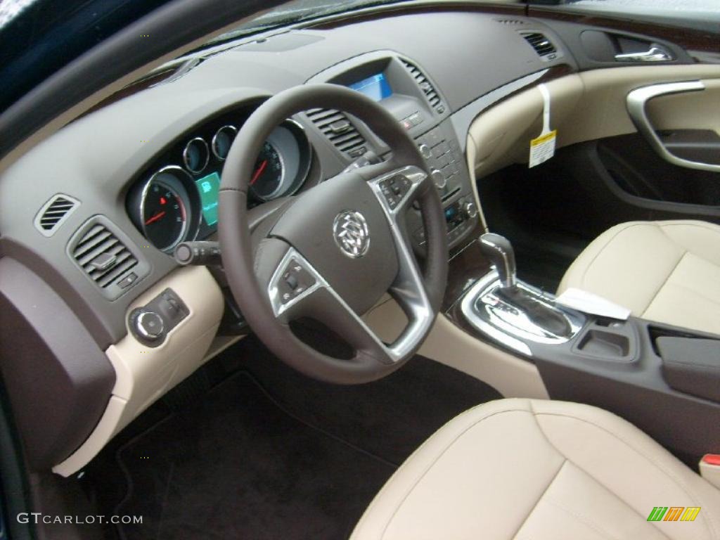 Cashmere Interior 2011 Buick Regal CXL Turbo Photo #46767111