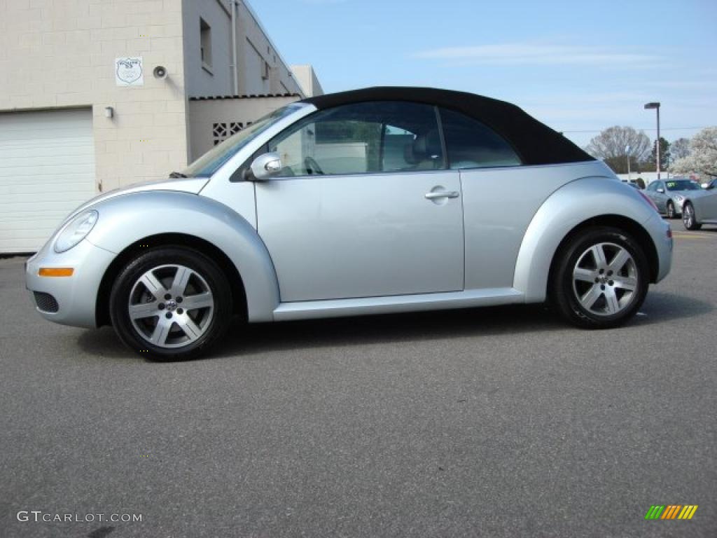 Reflex Silver 2007 Volkswagen New Beetle 2.5 Convertible Exterior Photo #46767132