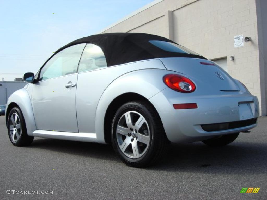 Reflex Silver 2007 Volkswagen New Beetle 2.5 Convertible Exterior Photo #46767141