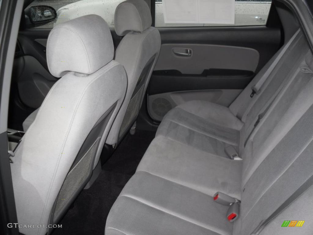 2009 Elantra GLS Sedan - Carbon Gray / Gray photo #6