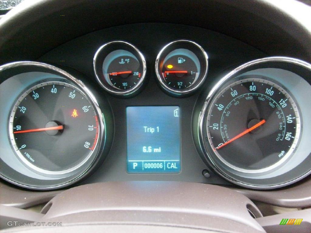 2011 Buick Regal CXL Turbo Gauges Photo #46767270