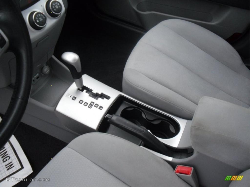 2009 Elantra GLS Sedan - Carbon Gray / Gray photo #8