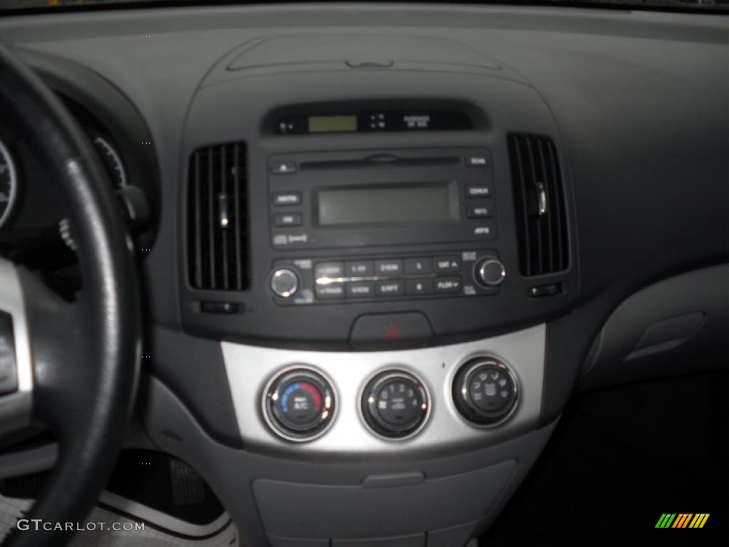2009 Elantra GLS Sedan - Carbon Gray / Gray photo #9