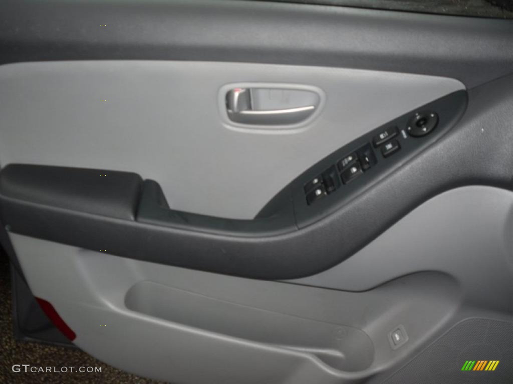 2009 Elantra GLS Sedan - Carbon Gray / Gray photo #11