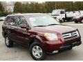 2008 Dark Cherry Pearl Honda Pilot EX 4WD  photo #3