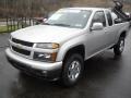 Sheer Silver Metallic 2010 Chevrolet Colorado LT Extended Cab Exterior