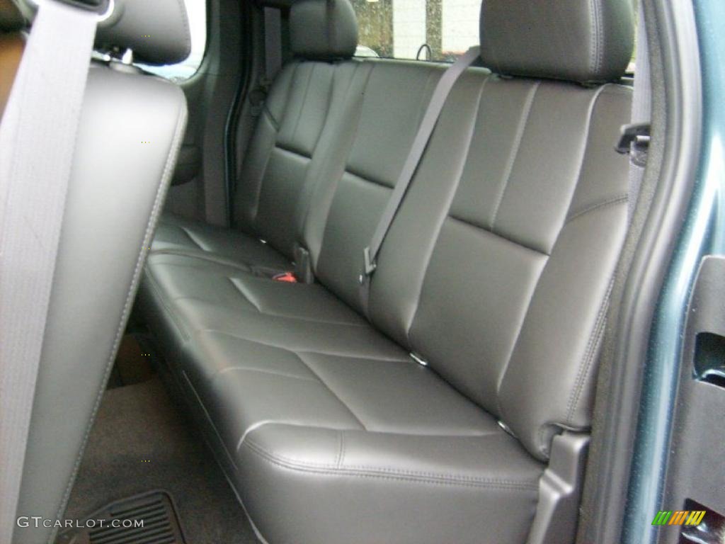 2011 Sierra 2500HD SLT Extended Cab 4x4 - Stealth Gray Metallic / Dark Titanium photo #12