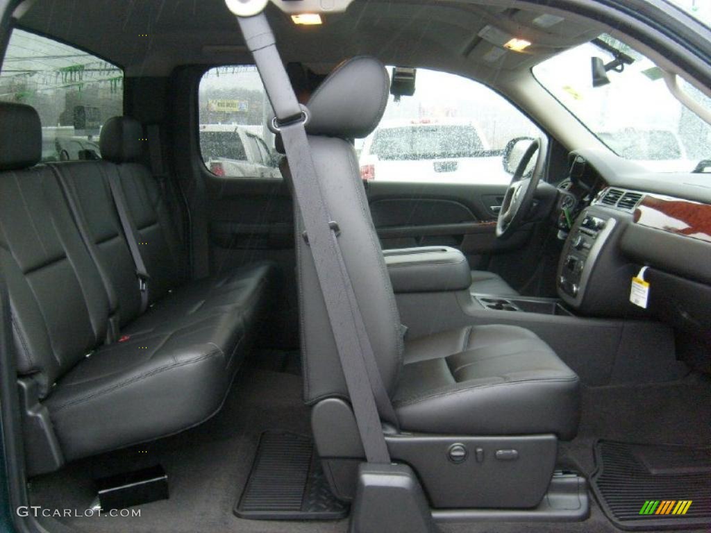 2011 Sierra 2500HD SLT Extended Cab 4x4 - Stealth Gray Metallic / Dark Titanium photo #15