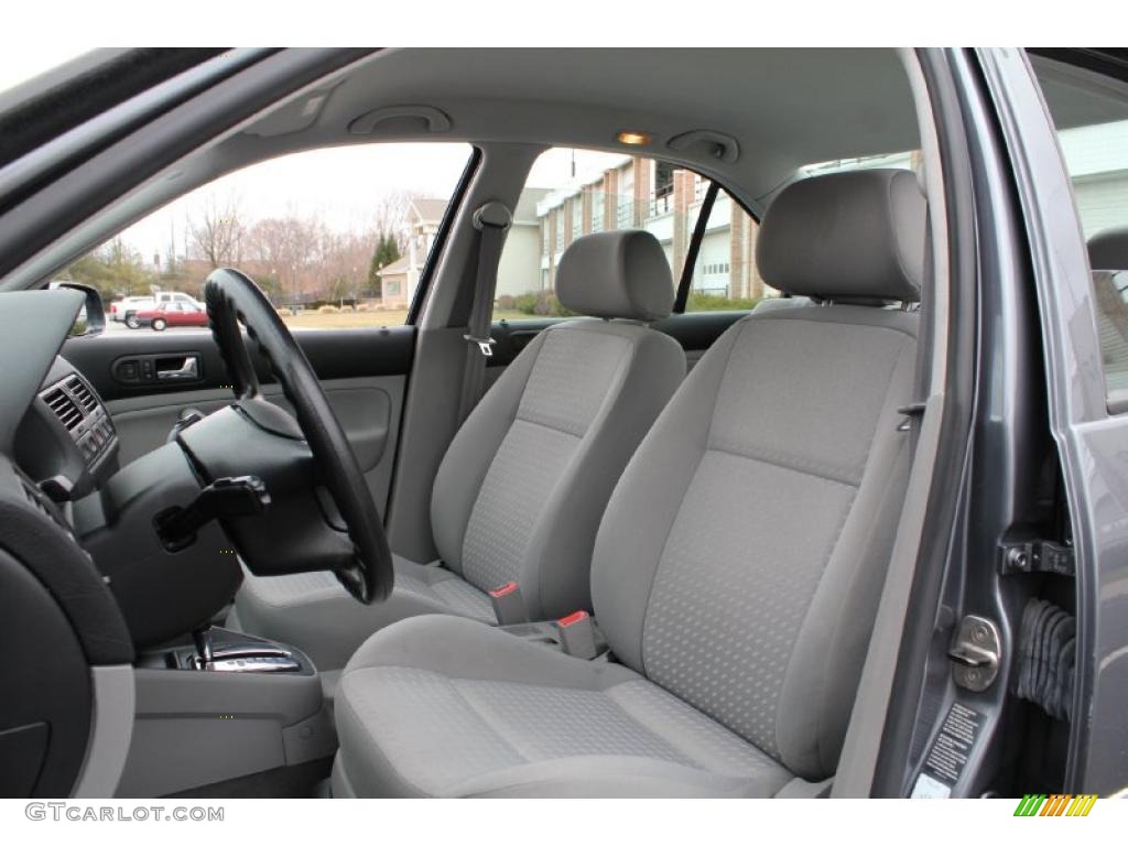 Grey Interior 2004 Volkswagen Jetta GL Sedan Photo #46768788