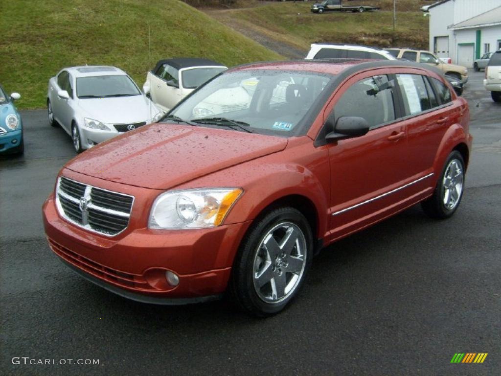 Sunburst Orange Pearl 2008 Dodge Caliber R/T AWD Exterior Photo #46768830