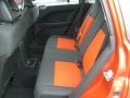 Dark Slate Gray/Orange 2008 Dodge Caliber R/T AWD Interior Color