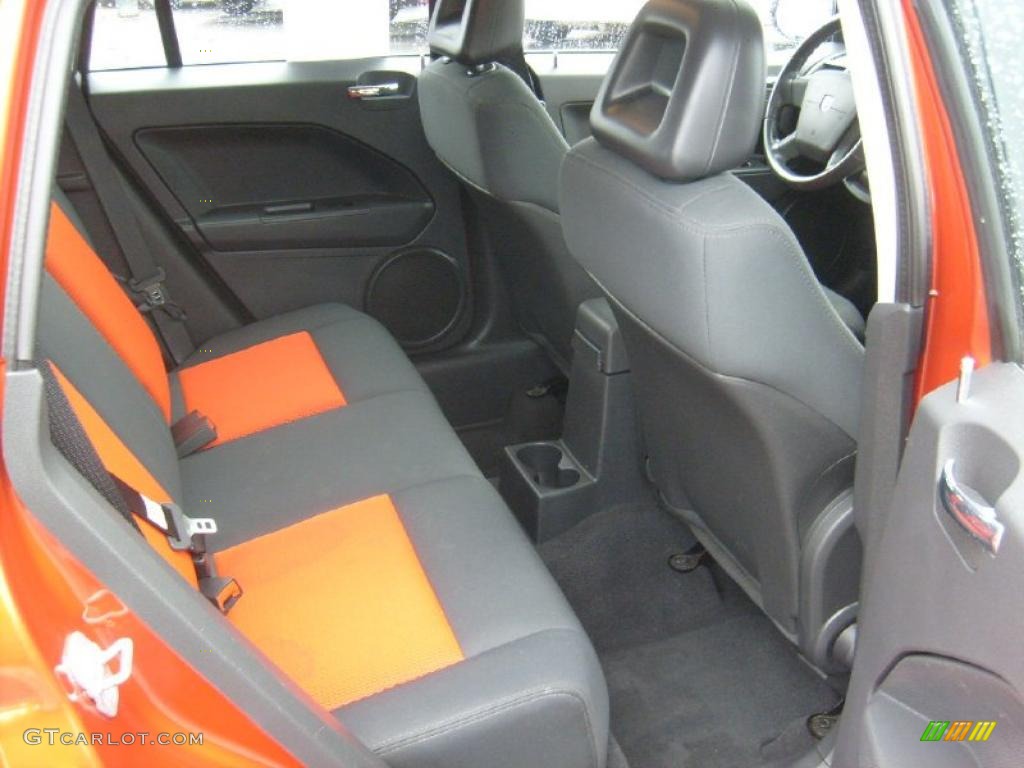 Dark Slate Gray/Orange Interior 2008 Dodge Caliber R/T AWD Photo #46769043