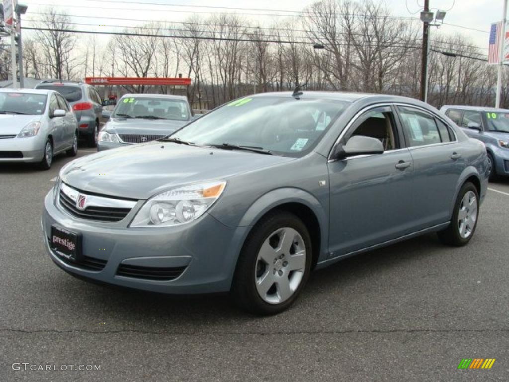 2009 Aura XE - Ocean Mist / Tan photo #3