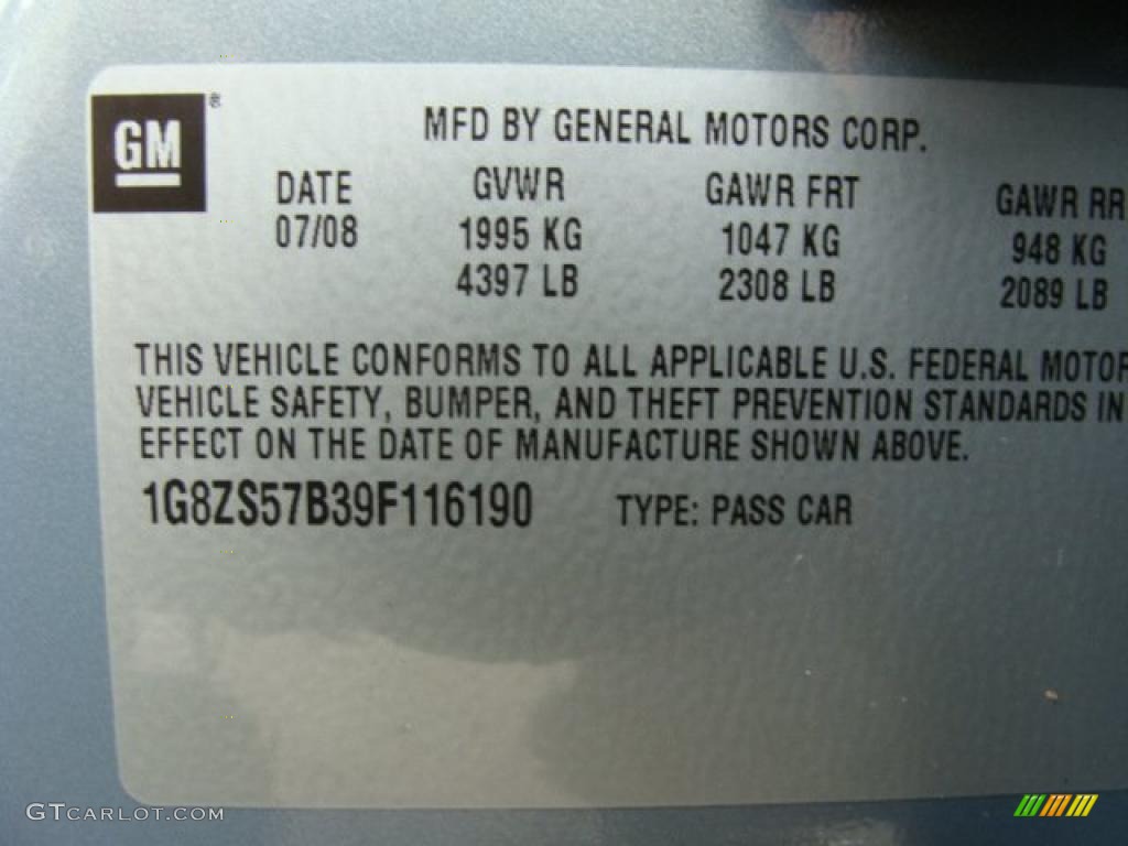 2009 Aura XE - Ocean Mist / Tan photo #15